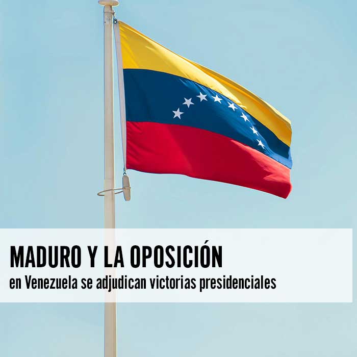 Maduro y la oposición se adjudican victorias presidenciales