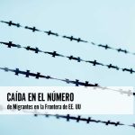 Caída en el Número de Migrantes en la Frontera de EE. UU