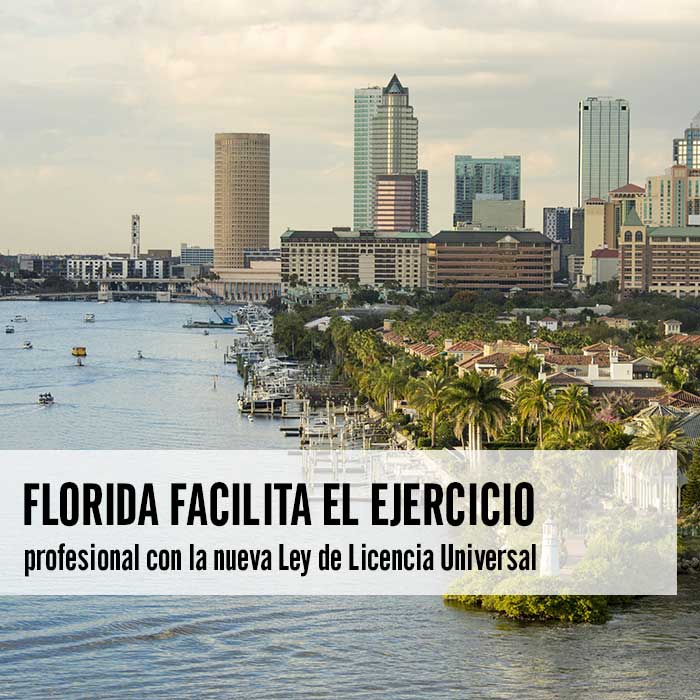 Florida facilita el ejercicio profesional