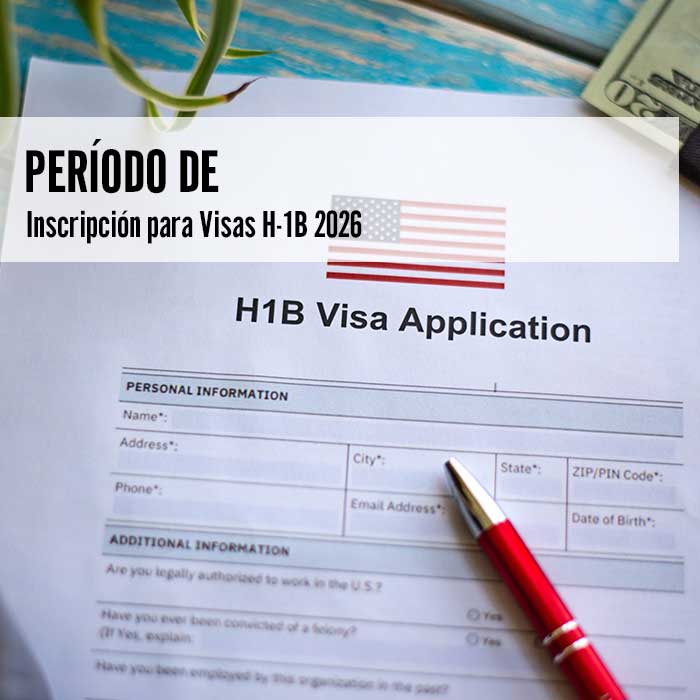 Período de Inscripción para Visas H-1B 2026