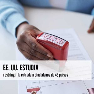 EE UU estudia restringir la entrada a ciudadanos