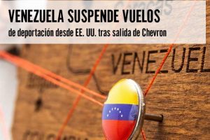 Venezuela suspende vuelos de deportación