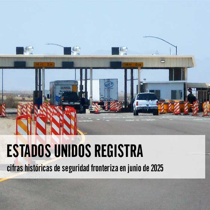 Estados Unidos registra cifras históricas de seguridad