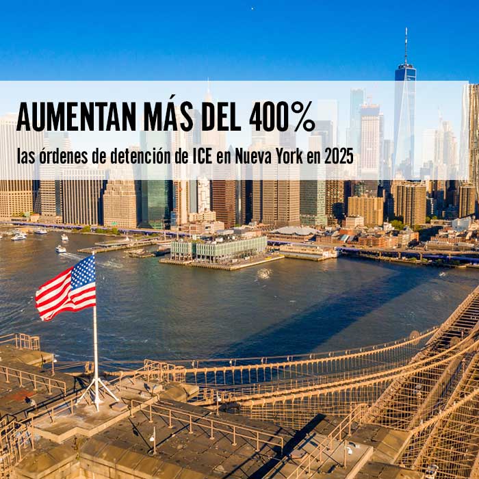 Aumentan más del 400 % las órdenes de detención