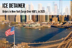 ICE Detainer Orders in New York Surge Over 400%