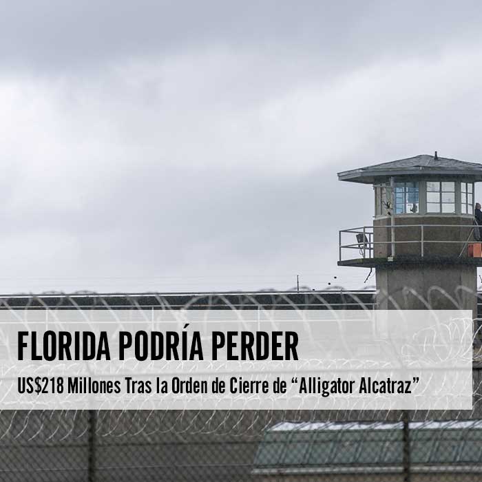 Florida Podría Perder US$218 Millones Tras la Orden de Cierre