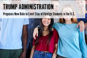 Trump Administration Proposes New Rule to Limit Stay