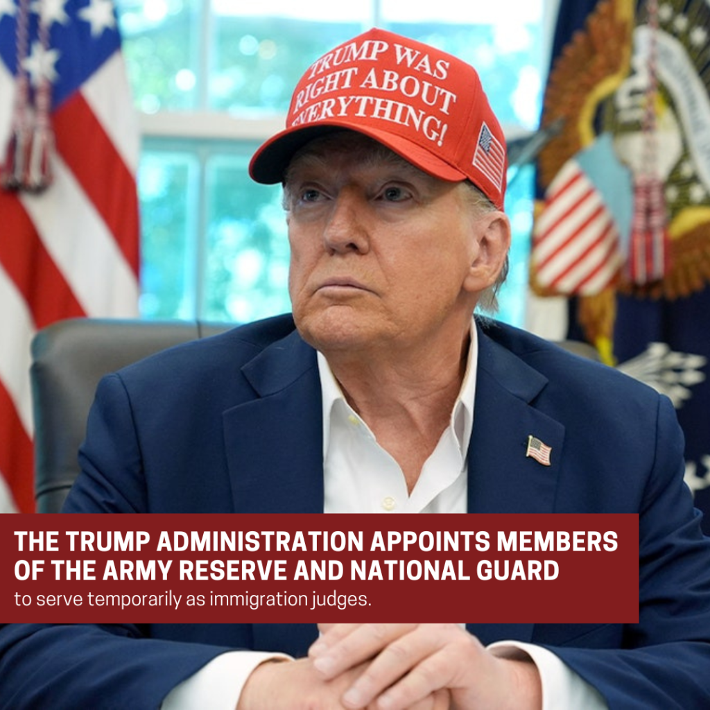 Trump Administration Appoints Army Reserve and National Guard