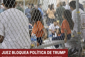 Juez bloquea política de Trump que buscaba trasladar a jóvenes