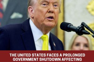 The United States faces a prolonged government shutdown The United States faces a prolonged government shutdown