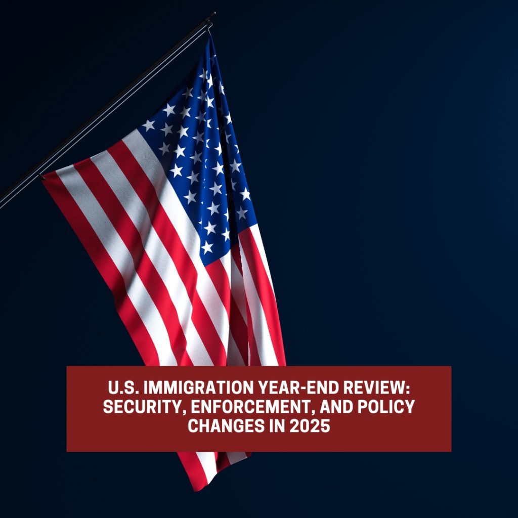 Annual U.S. immigration balance: security control and policy