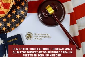 Con 35000 Postulaciones USCIS alcanza su Mayor Número