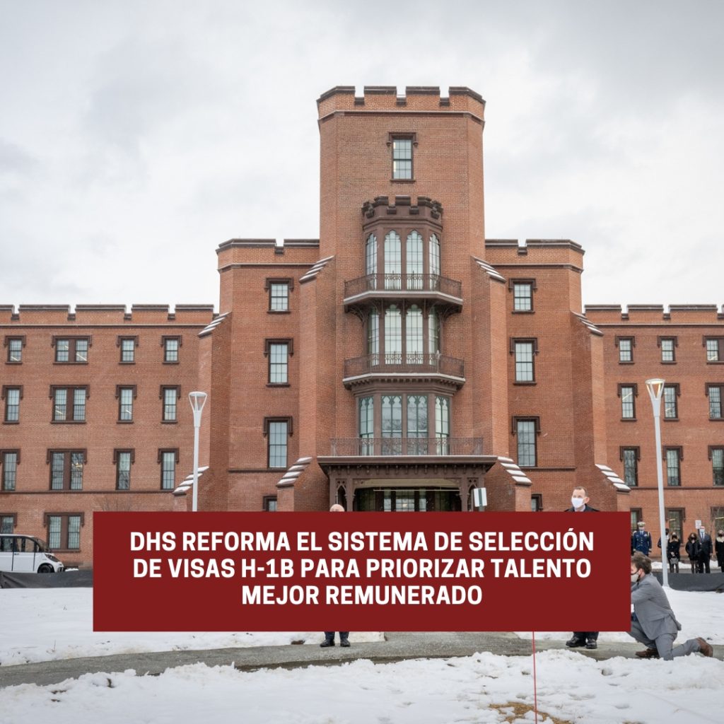 DHS reforma el sistema de selección de visas H-1B