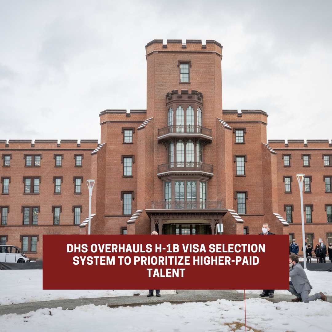 DHS reforms the H-1B visa selection system