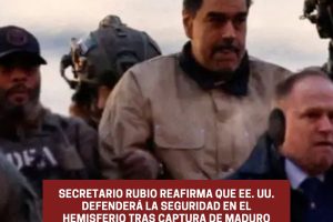 Secretario Rubio reafirma que EE. UU. defenderá la seguridad Secretario Rubio reafirma que EE. UU. defenderá la seguridad