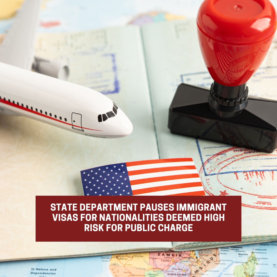 Department of State pauses immigrant visas