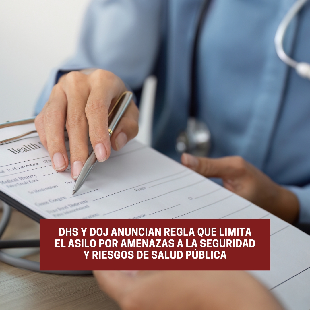 DHS y DOJ anuncian regla que limita el asilo por amenazas