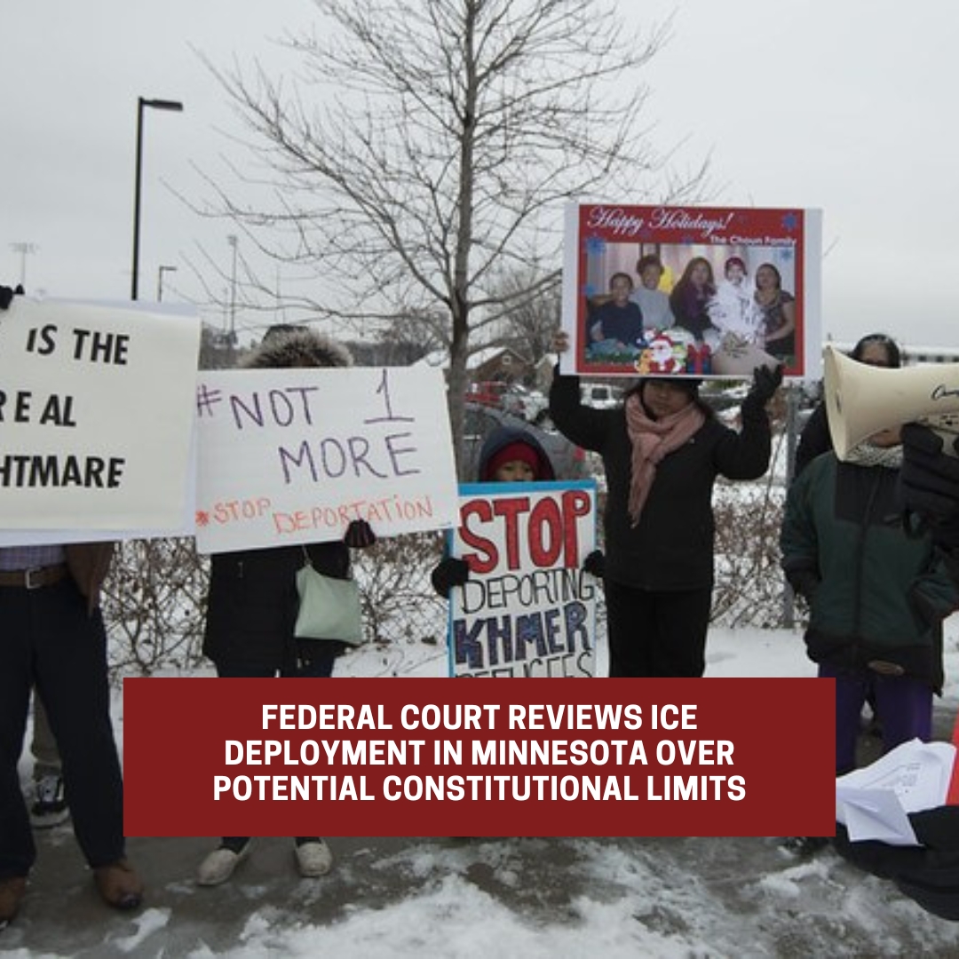 Federal court reviews ICE deployment in Minnesota