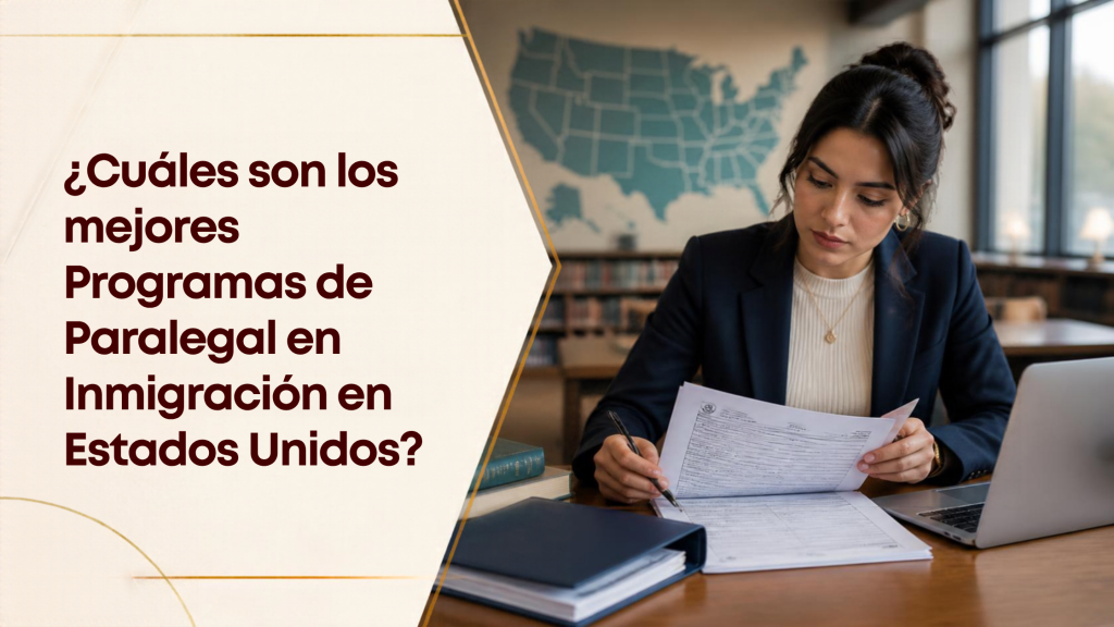 mejores programas de paralegal en inmigración en Estados Unidos